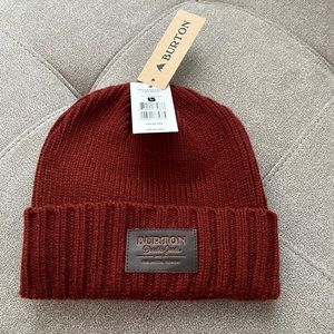 Fired Brick Color Gringo Burton Snowboarding Beanie Unisex NWT